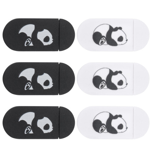 12 Pezzi Cover Per Fotocamera Panda Webcam Scorrevole
