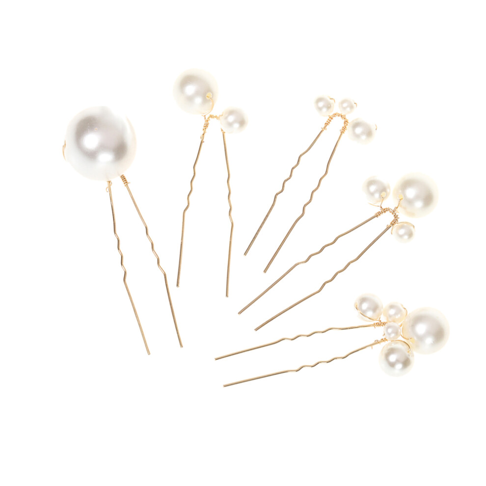 5 Pezzi Spilla Sposa A U Con-image