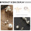 5 Pezzi Spilla Sposa A U Con 11