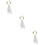 3 Pezzi Sposa Accessorio 9