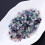 2 Set Da 500 G 5-7 Mm Naturale Fluorite Per 10