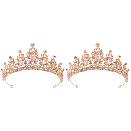 2 Brautkronen Theater Haarschmuck 1