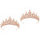 2 Brautkronen Theater Haarschmuck 4