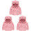 3 Pezzi Cappotto In Con Cappuccio 100 cm 2
