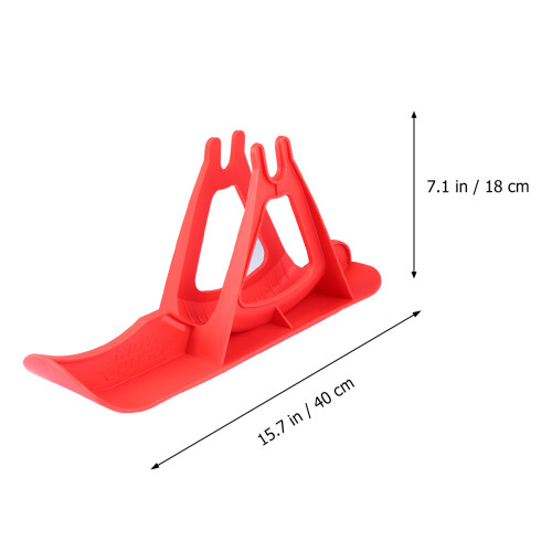 2 Sets Skiing Board Ski Set Snow Ski Set Voor Fietsen 1