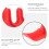 2 Sets Skiing Board Ski Set Snow Ski Set Voor Fietsen 6