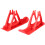 2 Sets Skiing Board Ski Set Snow Ski Set Voor Fietsen 10