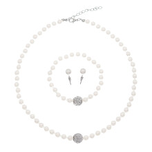 3Ensembles Kit Perles Bracelet Boucles Argent