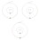 3Ensembles Kit Perles Bracelet Boucles Argent 3