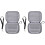2Pz Organizer Storage Bag Nero Custodia Power Bank Resistenti 2