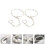 4 Elastische Ankelkettingen Bruid Sieraden 8