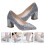3 Pairs Puntige Met Hak Bruiloft 11