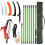 26ft Manual Pole Saw Palm Tree Trimmers Long Handle Pruner Set 2