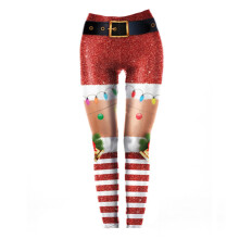 3 Christmas Gedrukte Leggings