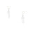 2 Bruid Bloem Decor Sluier Handgemaakte Wit 2