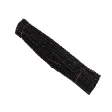 600 Stks Diy Glitter Sticks Kerststokjes Zwart