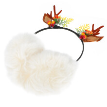 1 Stuks Hoorntjes Oorwarmers Kerst Grappig Winter Oorbekleding