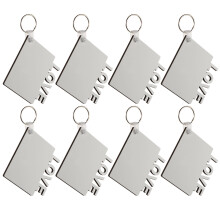 24 Stuks Sublimatie Sleutelhanger Voor Ouders Cadeau