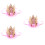 3 Baby's First Birthday Kroon Gaas Hoofdtooi Lichtroze 7