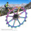 18T Aluminum Guide Roller for Rear Derailleur, Multicolor, 72mm 10
