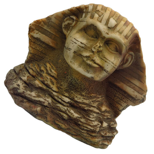 2Stk Simulation Sphinx-Statue Aquarium Unterwasser-