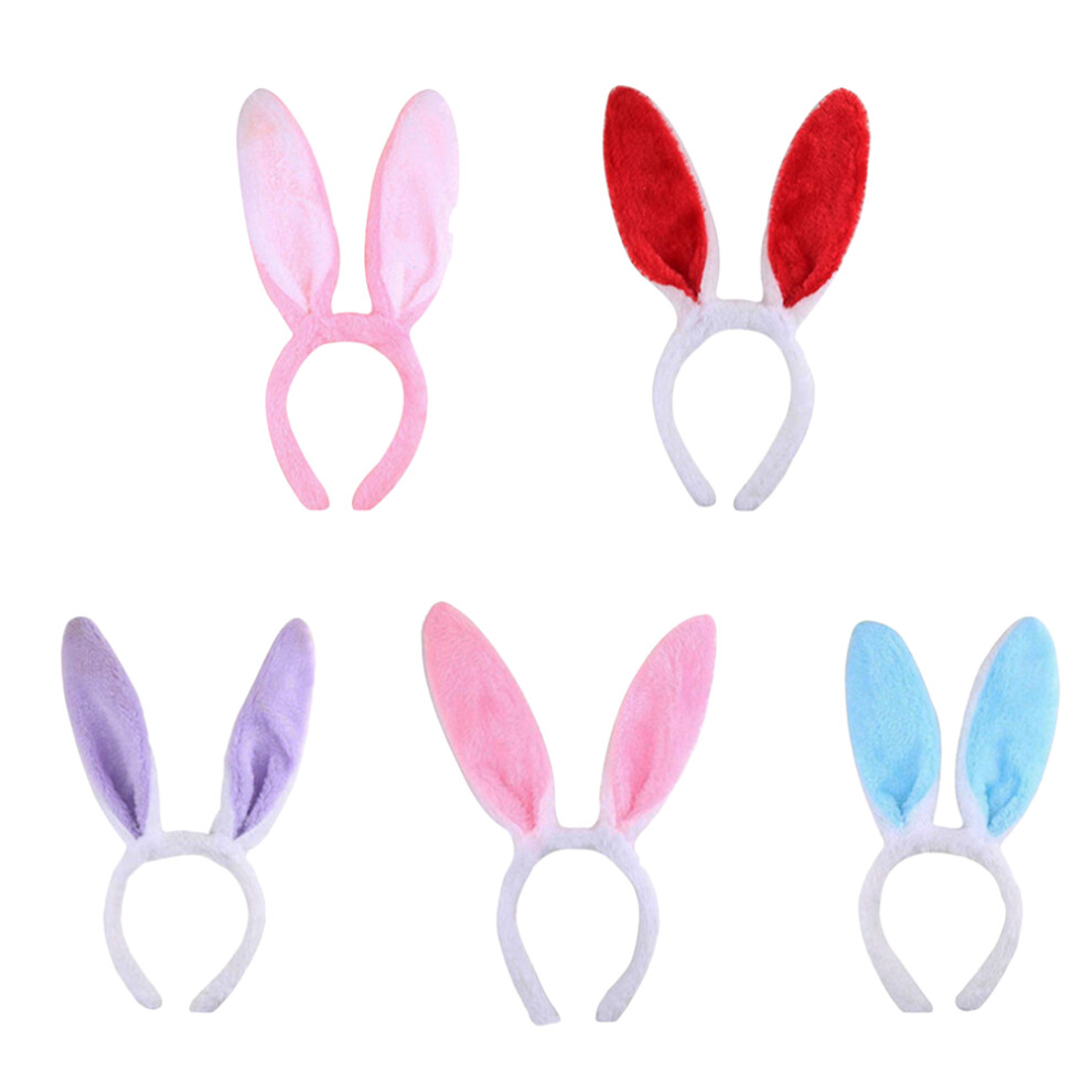 30 Sztuk Pluszowe ZająCa Opaska Na GłOwę WstążKi Na WłOsy-image