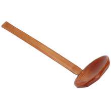 Holzlöffel für Nudeln mit langem Griff, lebensmittelecht, geeignet für Hot Pot & Ramen, 7,5 x 21 cm