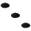 3Pcs Chapéu De Para , Gorro Bebê Inverno Preto 9