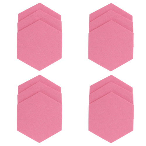 24 Pcs Quadro De Recados Hexagonal Autoadesivo Para Parede 1