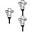 3Pcs Design Mãe Cemitério Decorativa Exterior Sinal Decoração 6