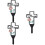 3Pcs Design Mãe Cemitério Decorativa Exterior Sinal Decoração 7