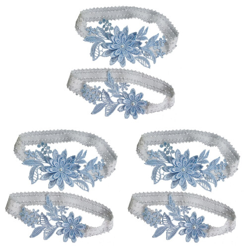 3 Pares De Ligas Com E Para Noiva 1
