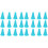 24 Pcs Protetores De Para De Tricô Silicone 2