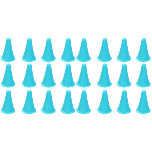 24 Pcs Protetores De Para De Tricô Silicone 1