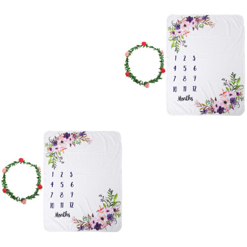 2 De Decorativa Para Bebê Para Foto 2