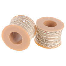 8Rolls Multi-Use Khaki Jute Twine Ribbons DIY Rope for Crafts
