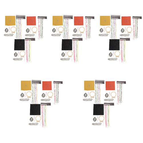 15 Conjuntos De Kit De DIY Para Suéter Coleira Feitos À Mão 2