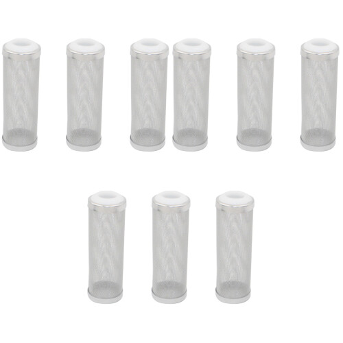 9 Piezas Inoxidable Malla Acuario S 12mm 2