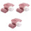 3 Pièces Mohair Enveloppant Bébé Avec Coiffe Violet 3