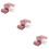 3 Pièces Mohair Enveloppant Bébé Avec Coiffe Violet 9