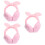 3 Unidades Pasadores De Moño Para , Protector Auricular Plegable 8