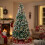 Living And Home 6FT/180cm Artificial Christmas Tree with Metal Stand 1