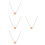 4 Pièces Marguerite Pendentif Pour 5