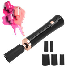 Multi Functional Electric Nail Polish Shaker, Portable Eyelash Glue Mixer, Black