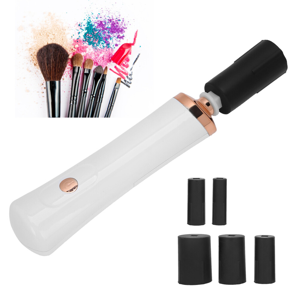 Portable Multi-Functional Electric Nail Polish & Eyelash Glue Shaker (Blanc)