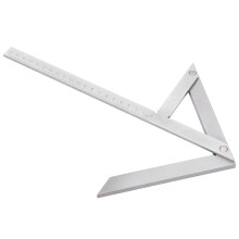 Hochpräziser Edelstahl-Winkelmesser, Protractor, 200x150mm