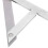 Hochpräziser Edelstahl-Winkelmesser, Protractor, 200x150mm 10