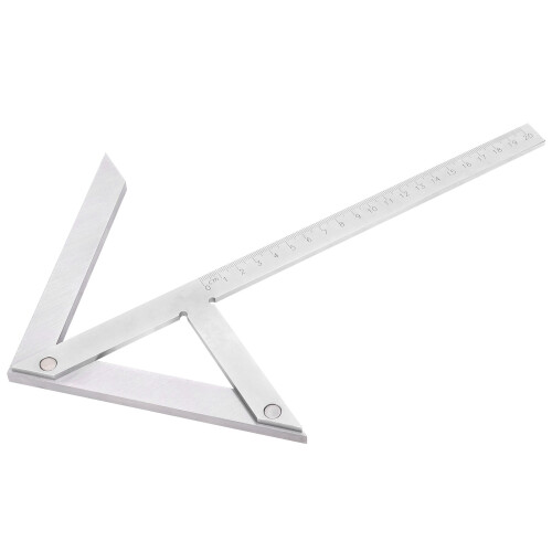 Hochpräziser Edelstahl-Winkelmesser, Protractor, 200x150mm 1