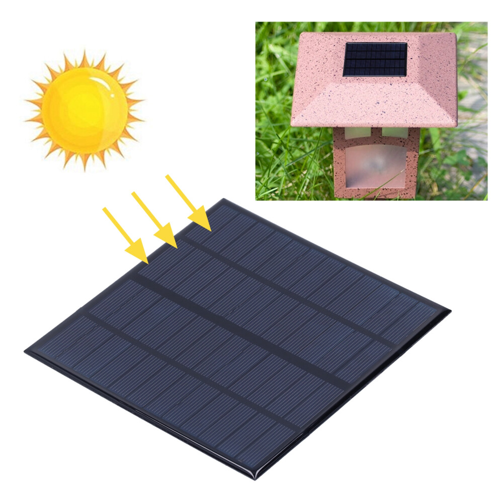 Diy Solar Panel Cell Board 3W Dc12v 145Mm Polysilicon Durable 8051359720943