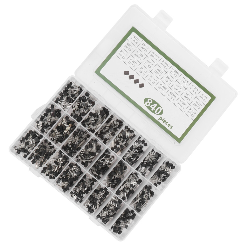 Complete 840Pcs Power Transistor Kit Triodes In Toâ92 Package For Industry 4961359721144